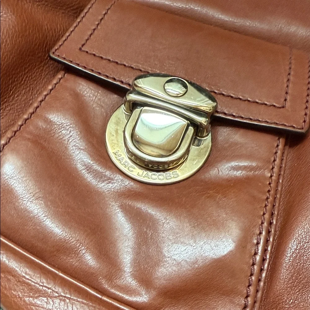 Marc Jacobs Brown Leather Shoulder Bag - Picture 12 of 14